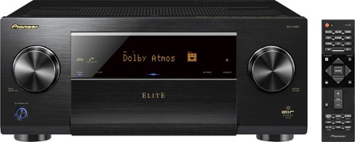 Pioneer - Elite 1800W 9.2-Ch. Network-Ready 4K Ultra HD 3D Pass-Through A/V Home Theater Receiver - Black