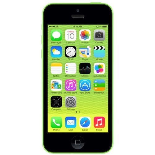  Apple - Pre-Owned iPhone 5c 4G LTE with 16GB Memory Cell Phone (Unlocked) - Green