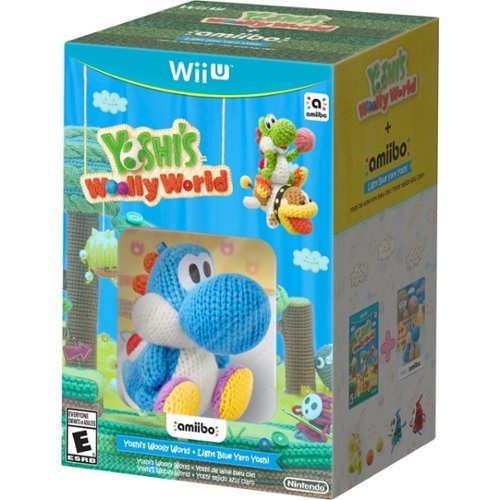  Yoshi's Woolly World™ with Yoshi amiibo Figure Bundle - Nintendo Wii U