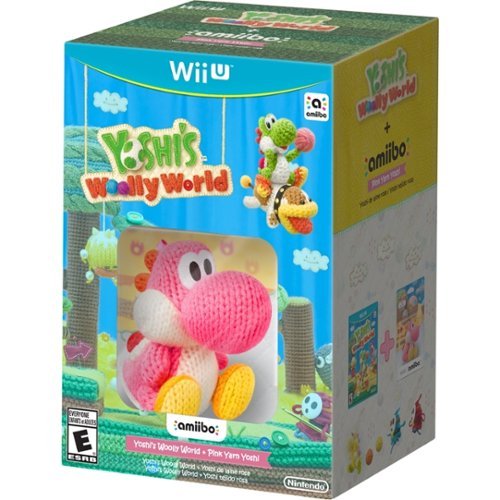  Yoshi's Woolly World™ with Yoshi amiibo Figure Bundle - Nintendo Wii U