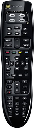  Logitech - Harmony 350 8-Device Universal Remote - Black