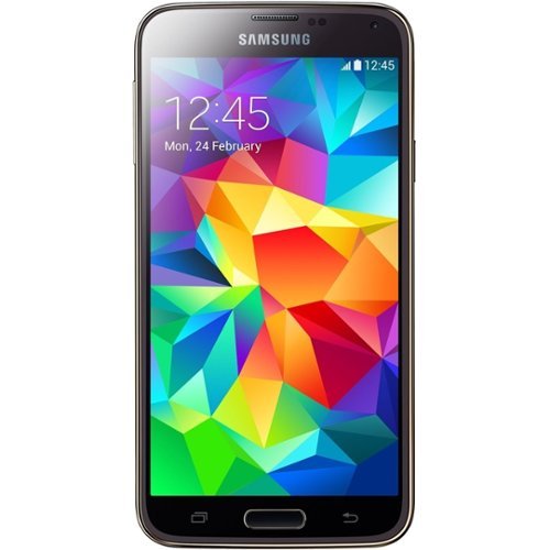 Samsung - Certified Pre-Owned Galaxy S5 4G LTE with 16GB Memory Cell Phone (Unlocked)-Front_Standard 