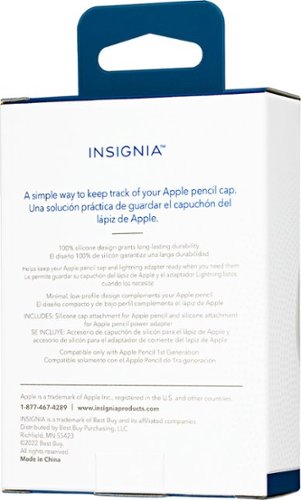 Insignia™ Cap for Apple Pencil (1st Generation) - Clear GLOBAL SHIPPING