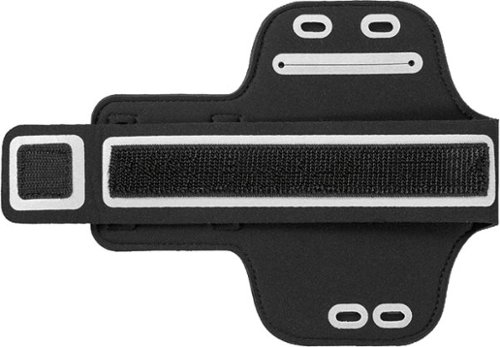 Insignia™ Fitness Armband for Cell Phones with Screens up to 6.7 - Black GLOBAL SHIPPING