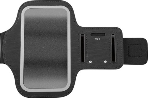 Insignia™ Fitness Armband for Cell Phones with Screens up to 6.7 - Black WORLDWIDE DELIVERY