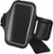 Insignia™ - Fitness Armband for Cell Phones with Screens up to 6.2" - Black-Front_Standard 