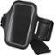 Insignia™ - Fitness Armband for Cell Phones with Screens up to 6.2" - Black-Front_Standard