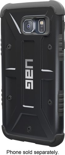  Urban Armor Gear - Hard Shell Case for Samsung Galaxy S6 Cell Phones - Black