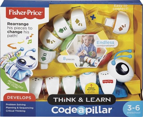  Fisher-Price - Think &amp; Learn Code-a-pillar™ - White