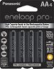 Panasonic - eneloop pro Rechargeable AA Batteries (4-pack)-Front_Standard