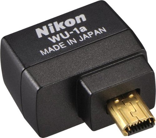  Nikon - WU-1A Wireless Mobile Adapter - Black