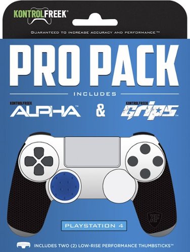  KontrolFreek - Pro Pack Analog Stick Extender for PlayStation 4 - Blue