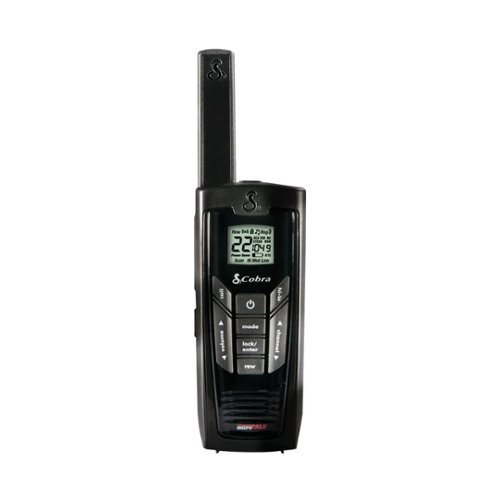 Cobra - microTALK 35-Mile 22-channel FRS/GMRS 2-Way Radios (Pair) - Black-Angle_Standard 