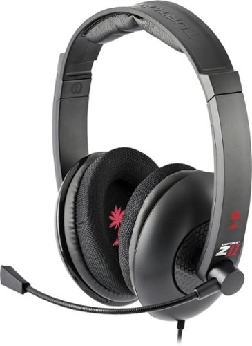  Turtle Beach - Ear Force Z11 Over-the-Ear Gaming Headset - Black/Red