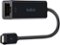 Belkin - USB Network Adapter - Black-Front_Standard