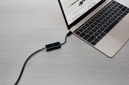 Belkin USB Network Adapter - Black GLOBAL SHIPPING