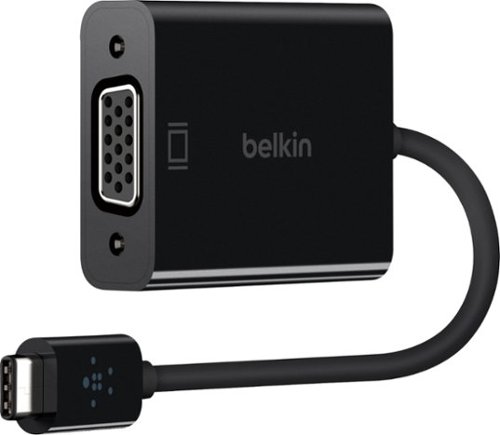  Belkin - USB Type-C to VGA Adapter - Black