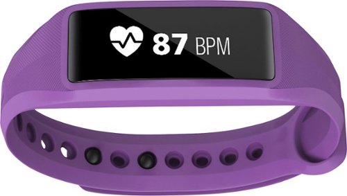  Fusion Bio 2 Activity Tracker + Heart Rate - Black/Blue/Purple