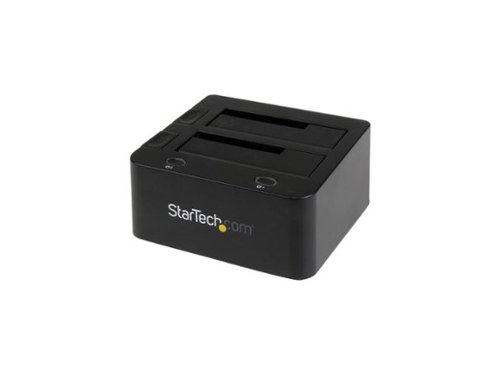 StarTech.com - StarTech UNIDOCKU33 Docking Station for SATA/IDE HDD/SSD (2.5in & 3.5in) with UASP & SATA III-Front_Standard 