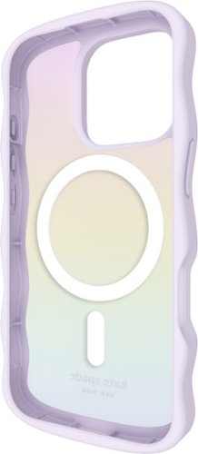 kate spade new york Wavy Case with MagSafe for Apple iPhone 16 Pro - Opal Iridescent WORLDWIDE DELIVERY