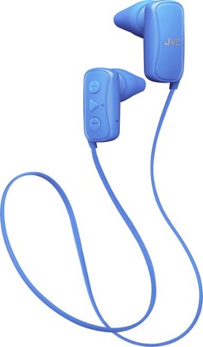  JVC - Gumy Wireless In-Ear Headphones - Blue
