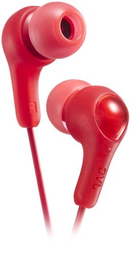 JVC - HA Wired In-Ear Headphones - Red