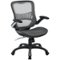 Office Star Products - Mesh Seat and Back Manager’s Chair - Gray-Front_Standard