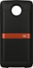 JBL - SoundBoost Moto Mod Portable Stereo Speaker - Black-Front_Standard