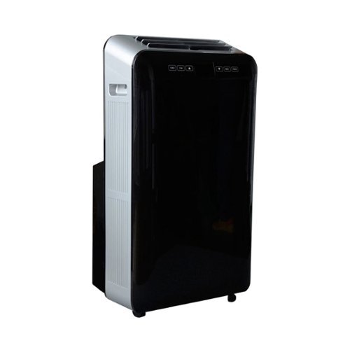 CCH - 549.0 Sq. Ft Portable Air Conditioner - Black-Front_Standard 
