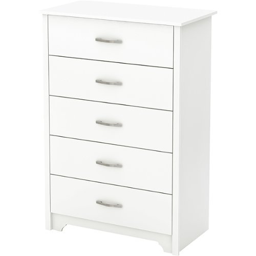  Southwest - Fusion 5-Drawer Chest - Pure White