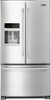 Maytag - 24.7 Cu. Ft. French Door Refrigerator - Stainless Steel-Front_Standard 