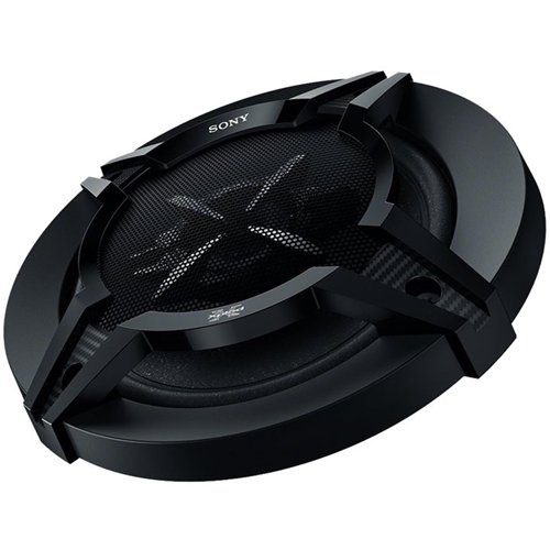 Sony 6-1/2 3-Way Car Speakers with Mica Reinforced Cellular (MRC) Cones (Pair) - Black/Graphite GLOBAL SHIPPING