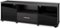 CorLiving - Fernbrook TV Stand, for TVs up to 75" - Black Faux Wood Grain-Front_Standard