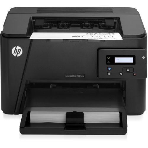 HP - Refurbished LaserJet Pro M201DW Wireless -and-White Printer - Black-Front_Standard 