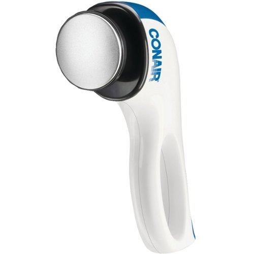 Conair - Heated hand-held Massager with vibration - White-Angle_Standard 