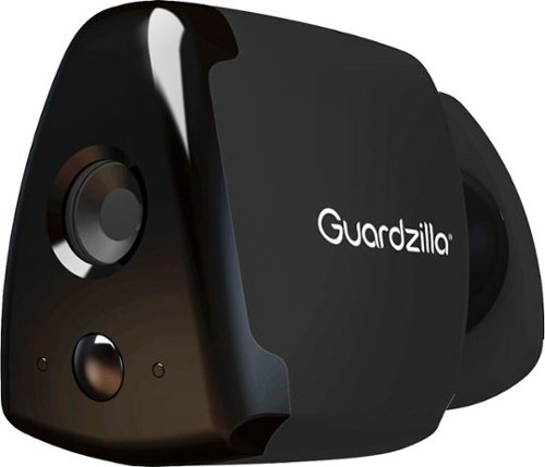  Guardzilla - HD Indoor/Outdoor Wi-Fi Network Surveillance Camera - Black