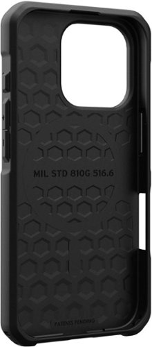 UAG Metropolis LT Series Case with Magsafe for Apple iPhone 16 Pro - Kevlar Black BUY IN UAE