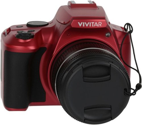 Vivitar - 10x Bridge Camera - Red