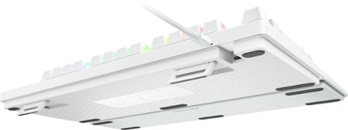 Razer Huntsman V3 Pro TKL Wired Analog Optical Gaming Keyboard with Snap Tap - White BUY IN DUBAI