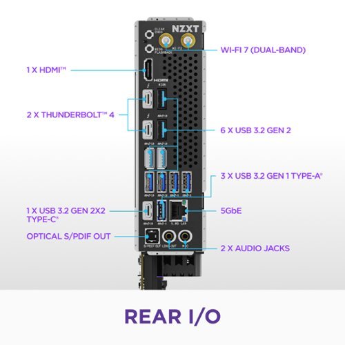 NZXT N9 X870E AM5 AMD X870E ATX DDR5 Wi-Fi 7 Motherboard with Full-Metal Cover and RGB - Black WHERE TO BUY
