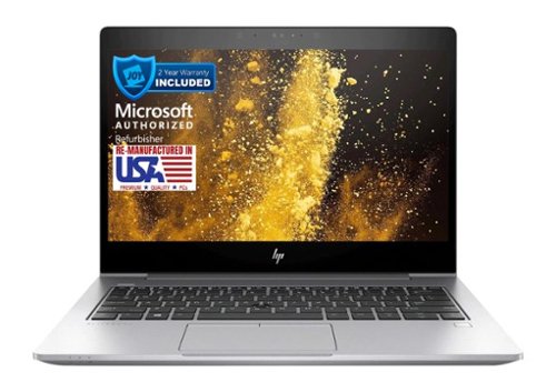 HP - EliteBook 830 G5 13.3" Refurbished Laptop - Intel 8th Gen Core i5 with 32GB Memory - Intel UHD Graphics 620 - 1TB SSD - Silver-Front_Standard 