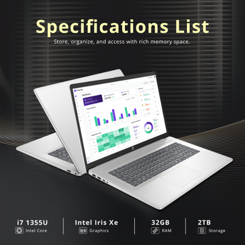 HP Upgraded 17.3