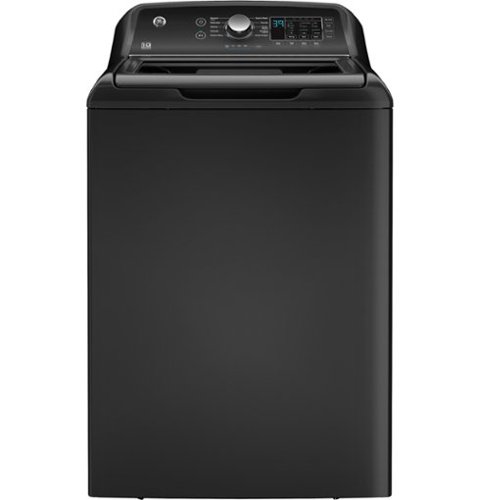 GE - 4.5 Cu. Ft. High-Efficiency Top Load Washer with Water Level Control - Diamond Gray