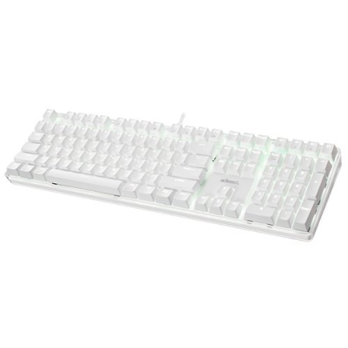 Adesso Multi-OS Illuminated Mechanical Keyboard With CoPilot AI Hotkey - White WHERE TO BUY