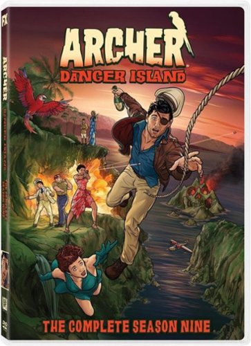 Archer: Danger Island - Season 9   - DVD-Front_Standard 