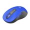 Logitech - Signature M650 L Full-size Wireless Optical Scroll Mouse with Silent Clicks - Wireless - Blue-Front_Standard 