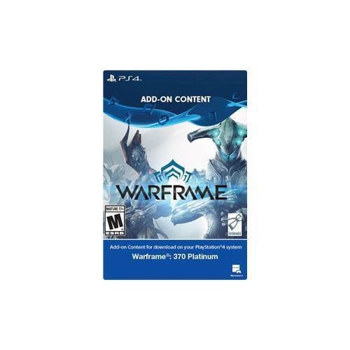  Warframe 370 Platinum - PlayStation 4 [Digital]