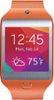 Samsung - Gear 2 Neo Smartwatch 58.4mm Plastic - Orange Rubber-Front_Standard