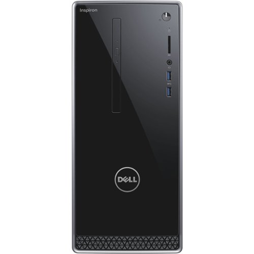Dell - Inspiron Desktop - AMD A8-Series - 8GB Memory - 1TB Hard Drive - Black-Front_Standard 