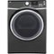 GE - 7.5 Cu. Ft. 13-Cycle Electric Dryer with Steam-Front_Standard